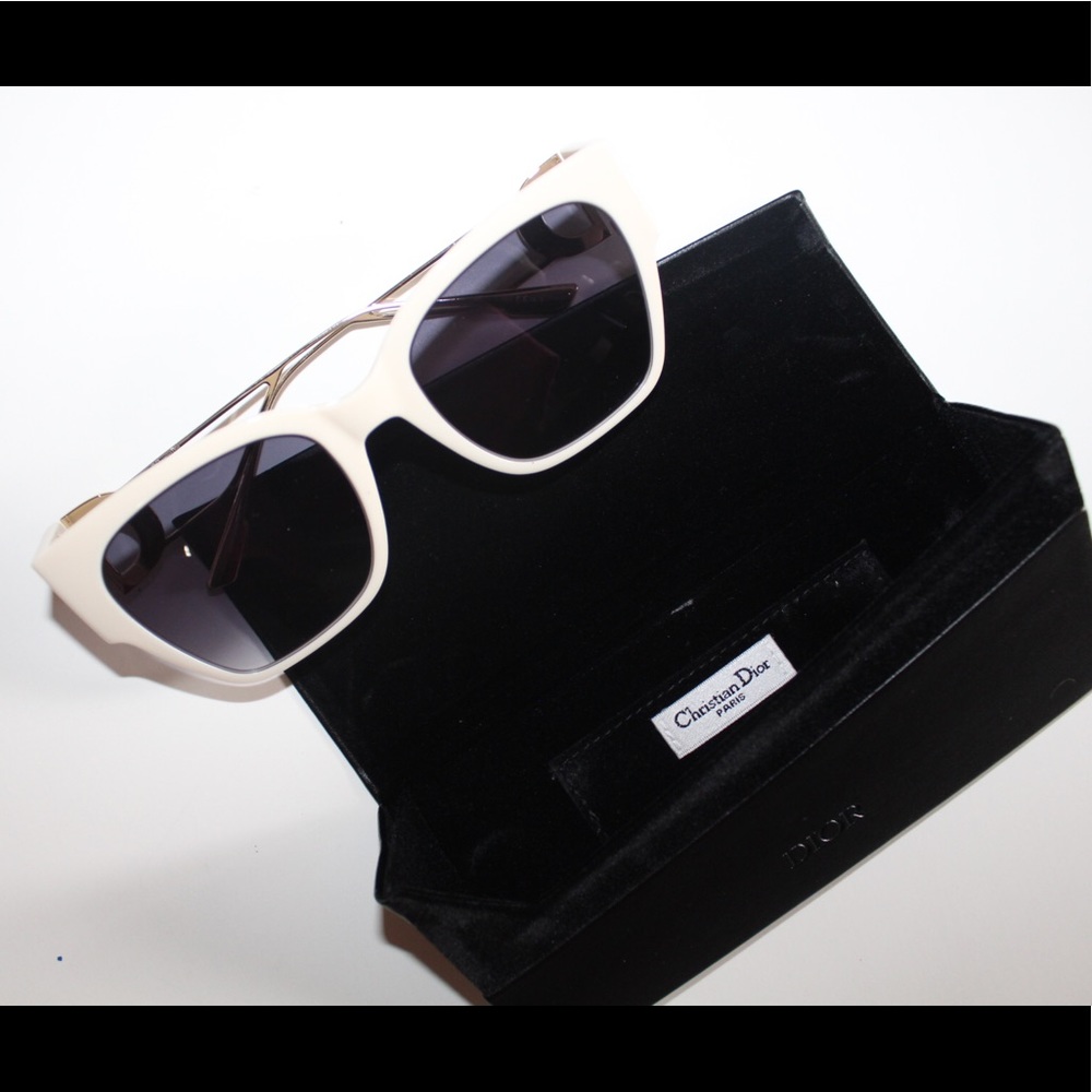 Dior ivory sunglasses